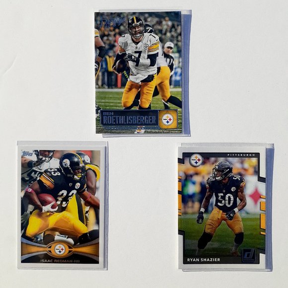 Pittsburgh Steelers 9 Card Lot [FBL] [27_6] - Picture 7 of 8